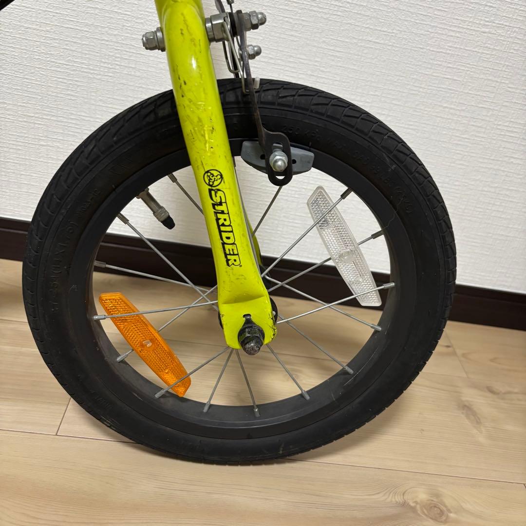 STRIDER 14X 幼児用自転車 ライムイエロー