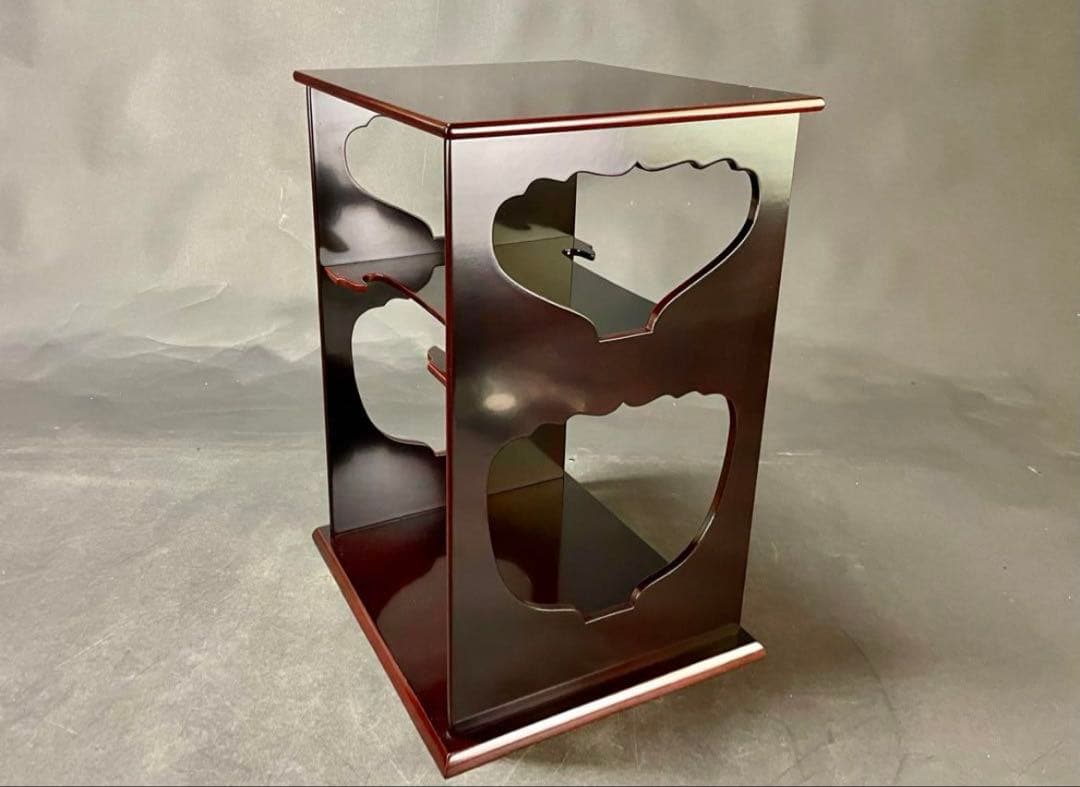 割引❣️ 「母」武野紹鴎好 水指棚 紹鴎水指棚 元箱 茶道具 （F1）