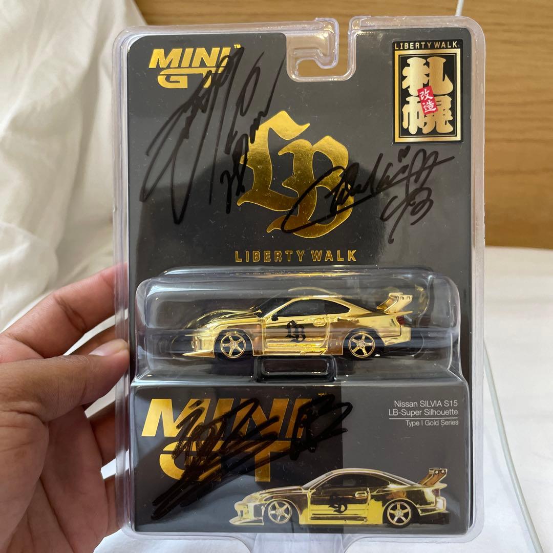 Mini gt LBWK s15 Sapporo サイン