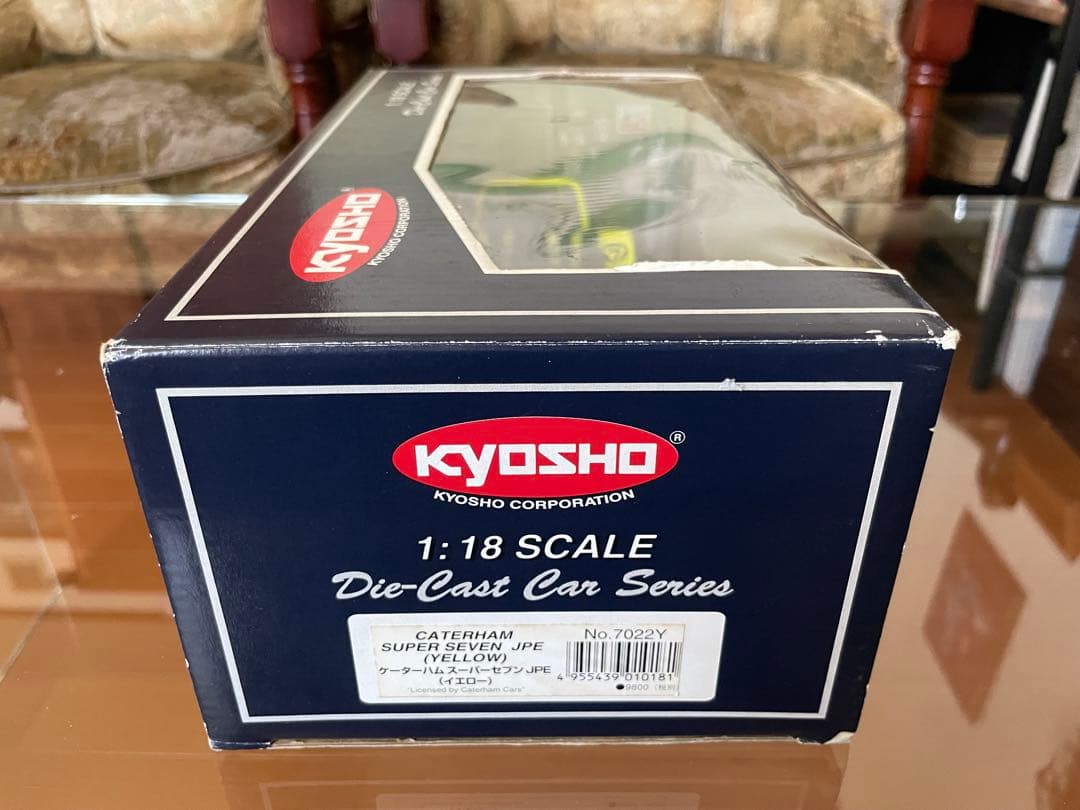 価格変更 1/18 京商 ケーターハム スーパーセブン JPE 未展示品