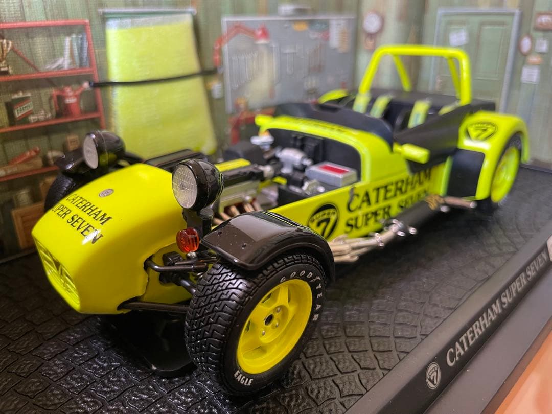 価格変更 1/18 京商 ケーターハム スーパーセブン JPE 未展示品