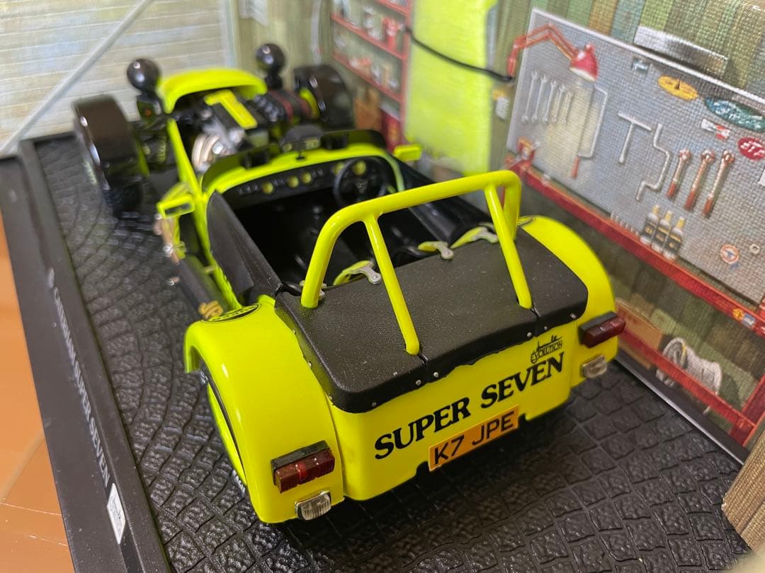 価格変更 1/18 京商 ケーターハム スーパーセブン JPE 未展示品