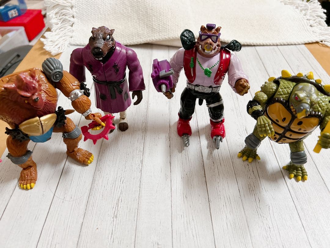 ミュータント・タートルズ アクション　フィギュア 8体セット