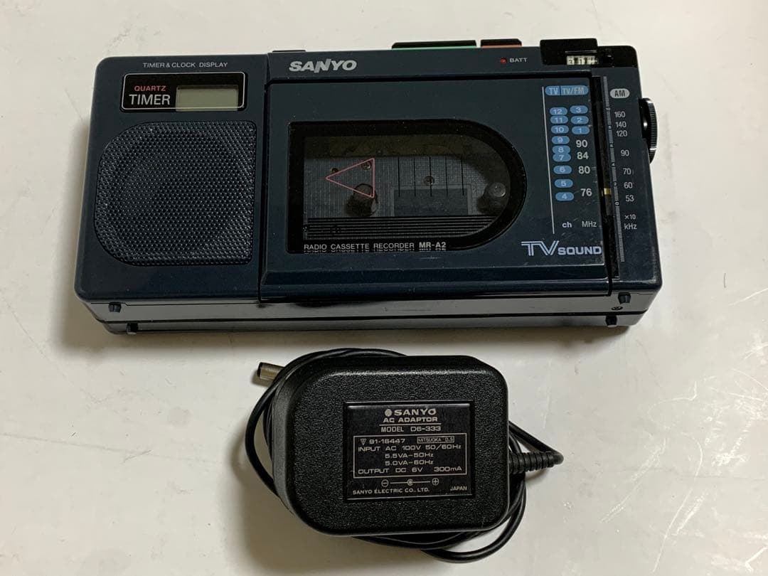 SANYOラジカセMR-A2
