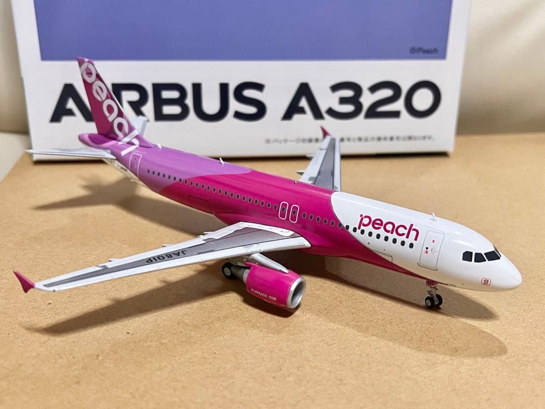 Gemini クロスウイング 1/200 Peach A320 JA801P