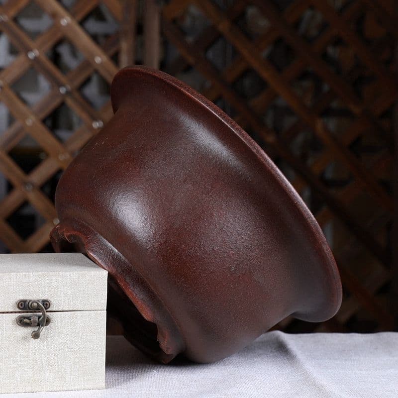 金鐘紫砂鉢 多肉植物鉢 紫砂鉢 盆栽鉢 植木鉢 小品盆栽鉢 大品盆栽鉢