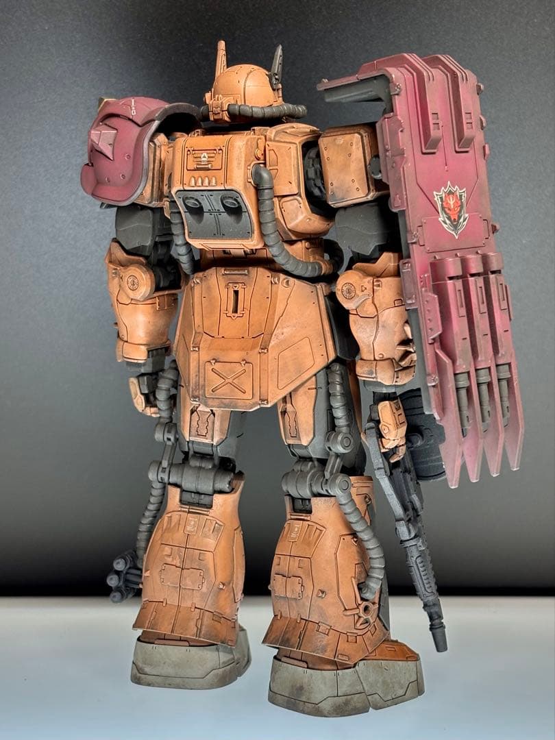 復讐のレクイエム　ザクⅡF型ソラリ機全塗装完成品