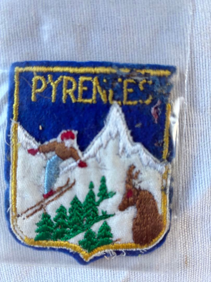 tanak アンティーク　ビンテージ　ワッペン　エンブレム　刺繍　布製