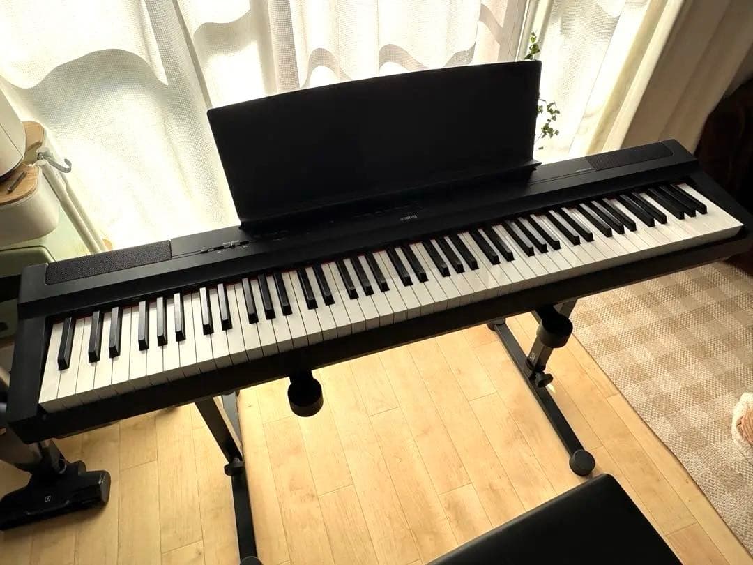 演奏環境一式付★YAMAHA電子ピアノ P-125