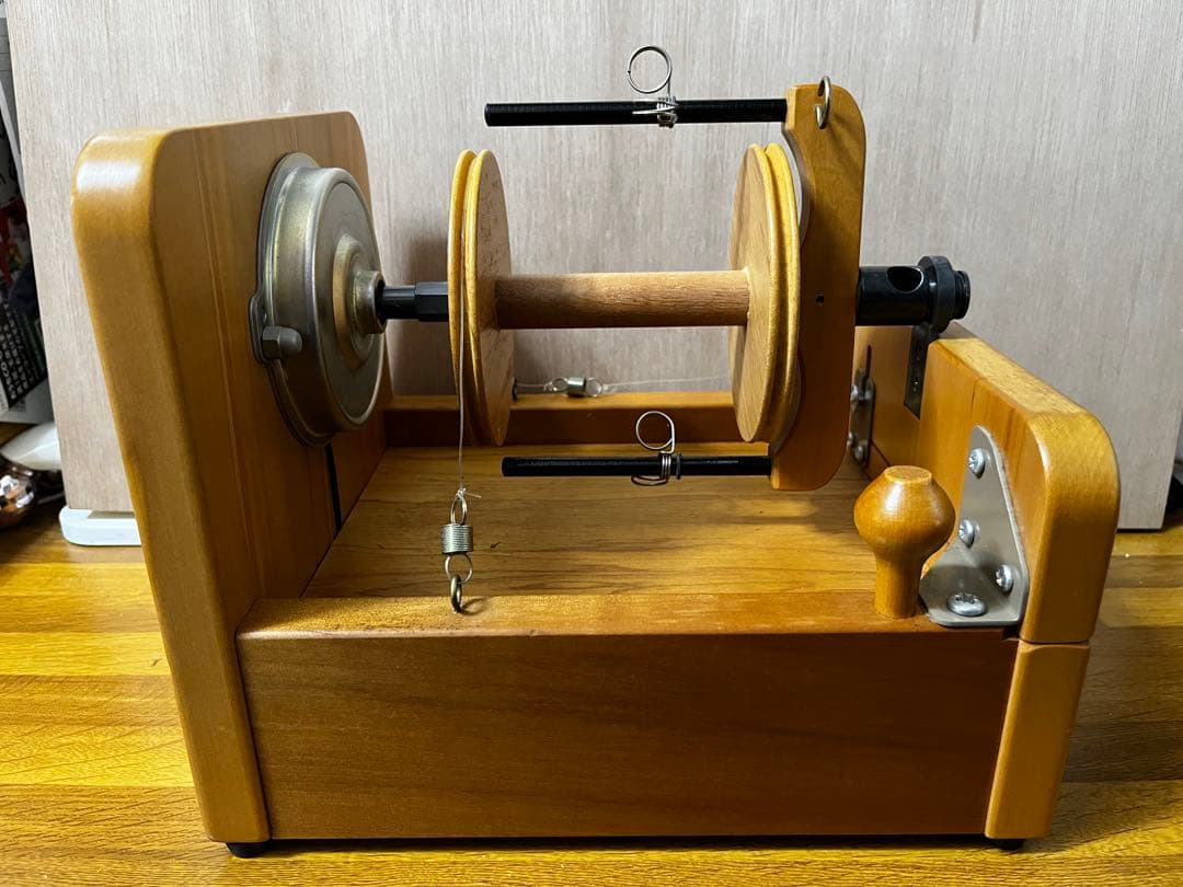 アシュフォード電動スピナー（糸紡ぎ機）