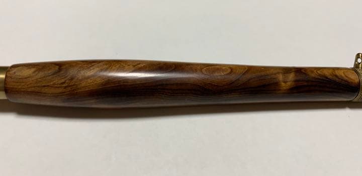 木軸ボールペン　屋久杉　光明杢