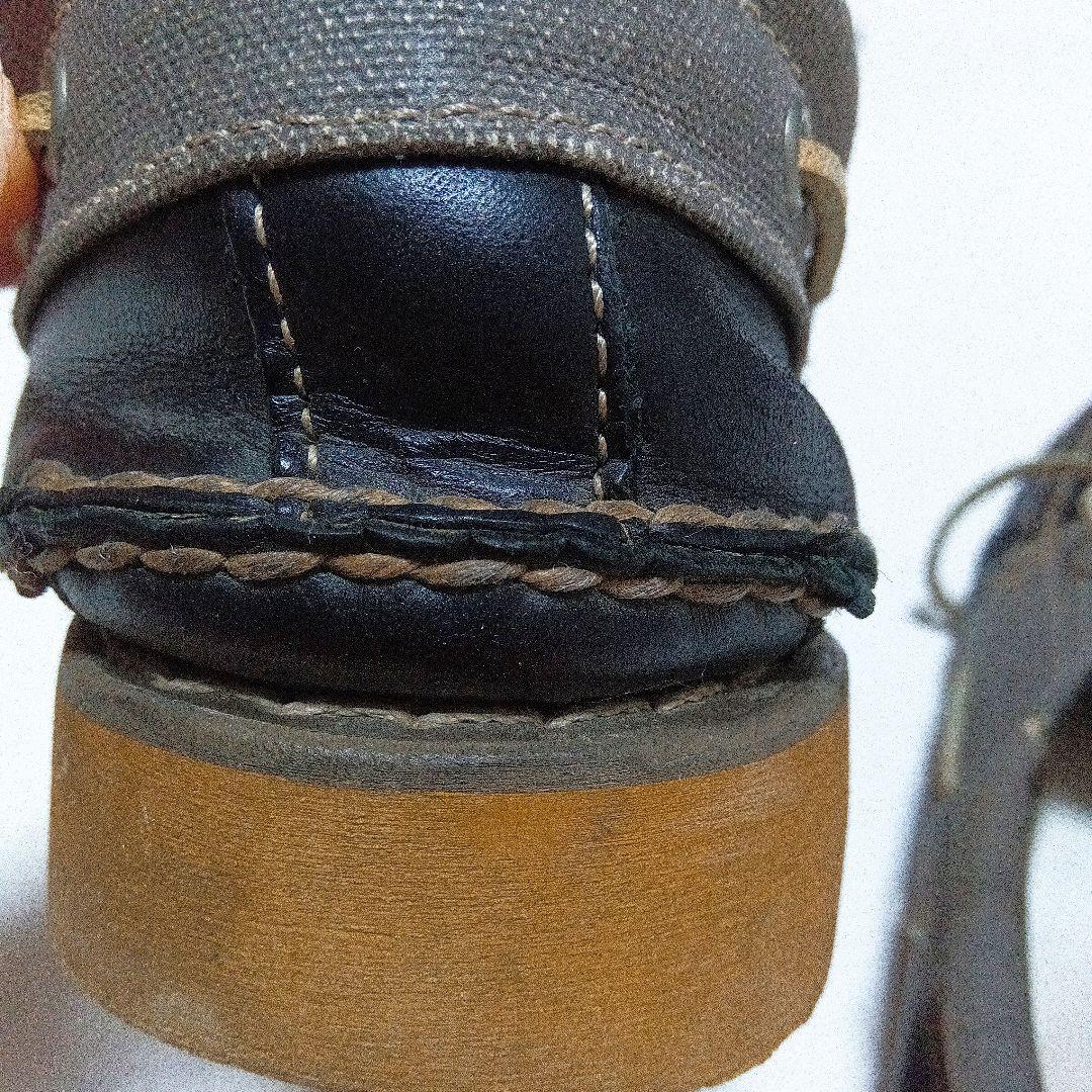 ティンバーランド　スリーアイ　モカシン　デッキシューズ　ブラック　28.0