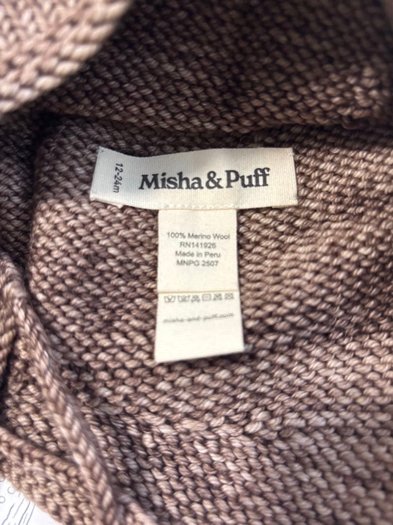 帽子 Misha&Puff Pointy Affogato 12-24m