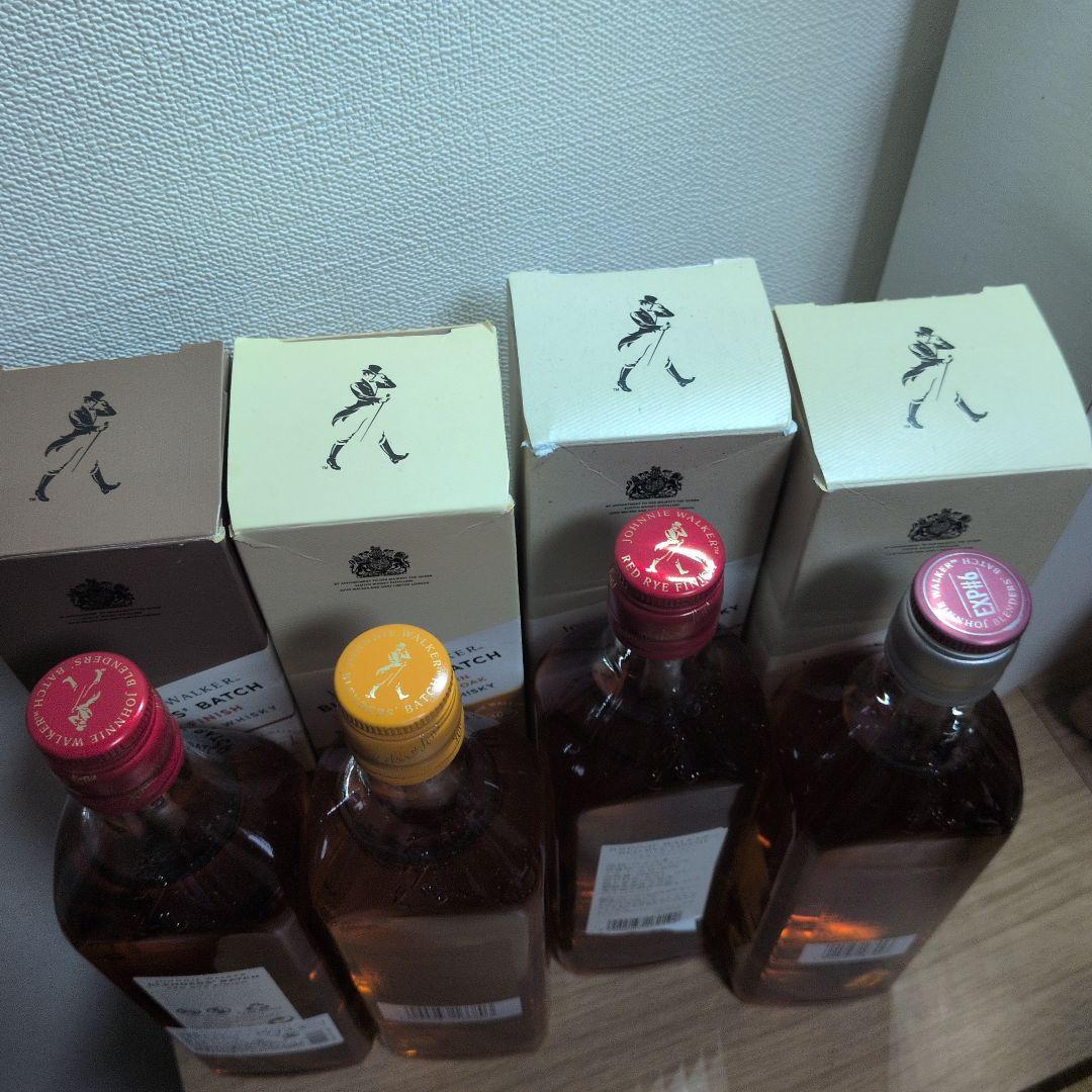 Johnnie Walker Blenders' Batch 4本セット