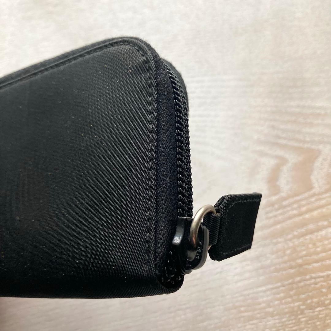 ＊Ｎ＊PRADA プラダ ナイロン ラウンドファスナー ケース