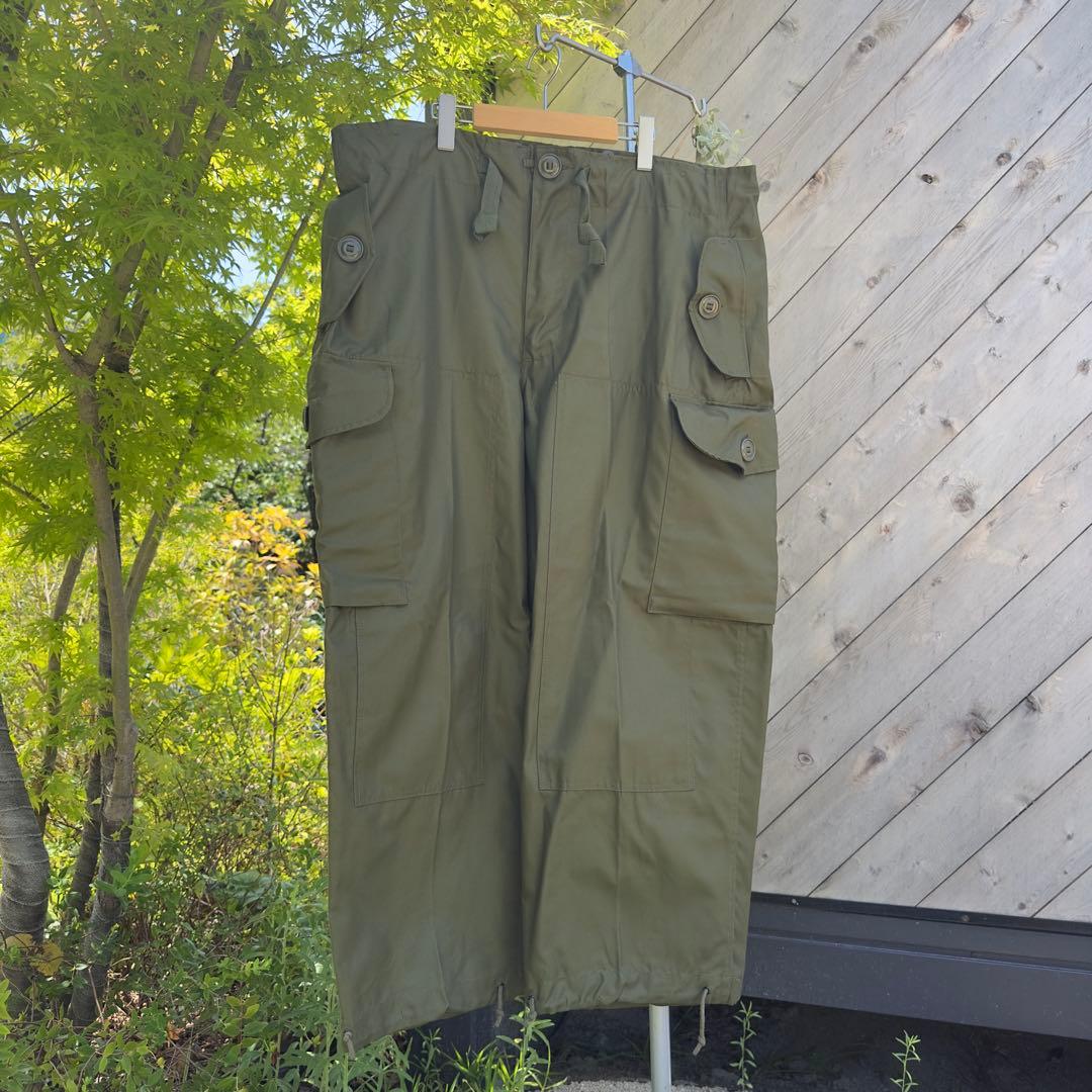 DEADSTOCK 80s カナダ軍 オーバーパンツ カーゴパンツ L 実物