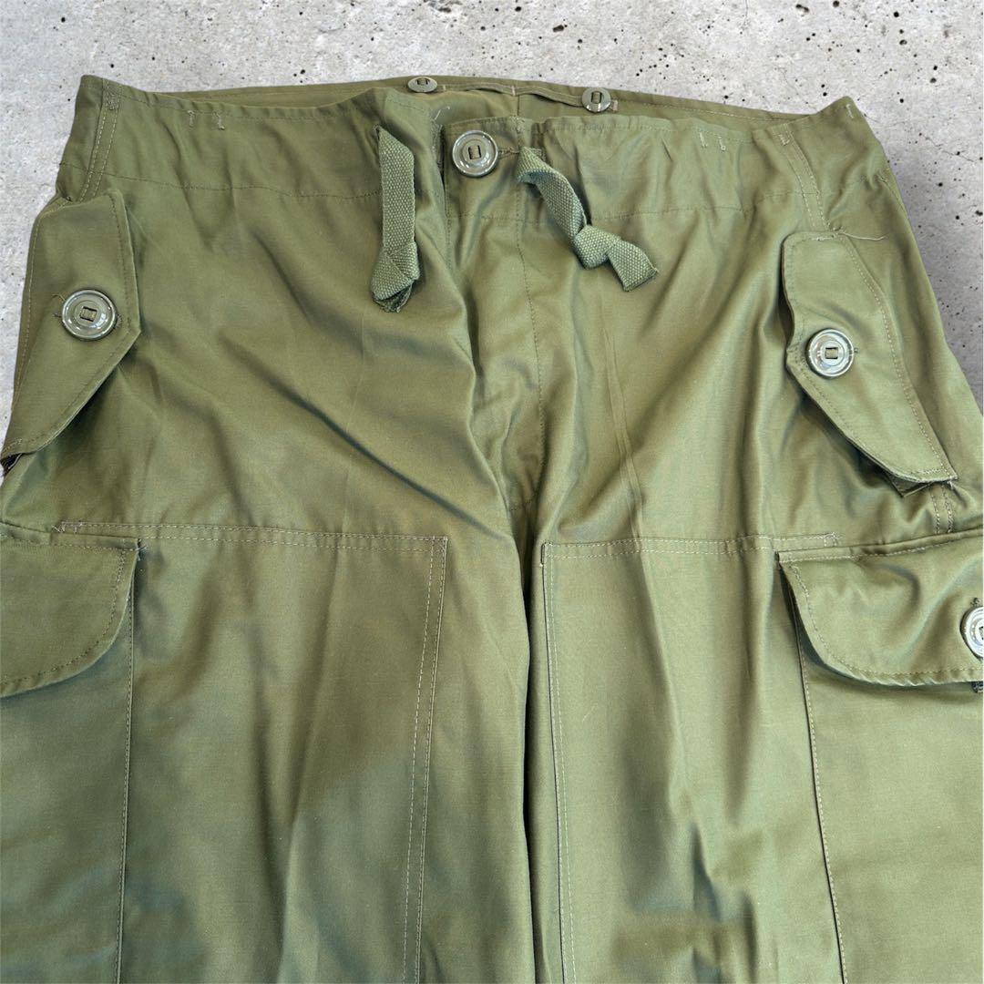 DEADSTOCK 80s カナダ軍 オーバーパンツ カーゴパンツ L 実物