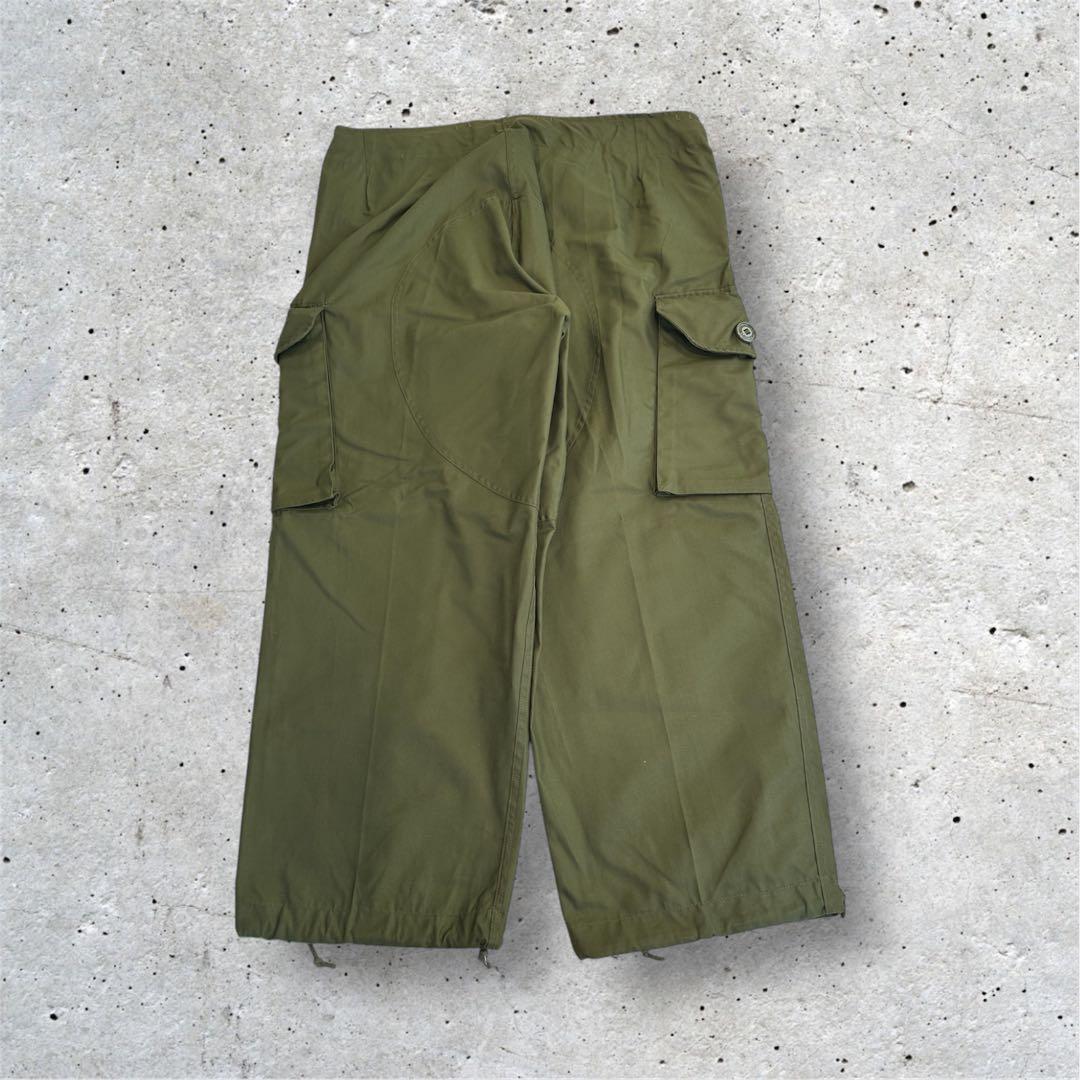 DEADSTOCK 80s カナダ軍 オーバーパンツ カーゴパンツ L 実物