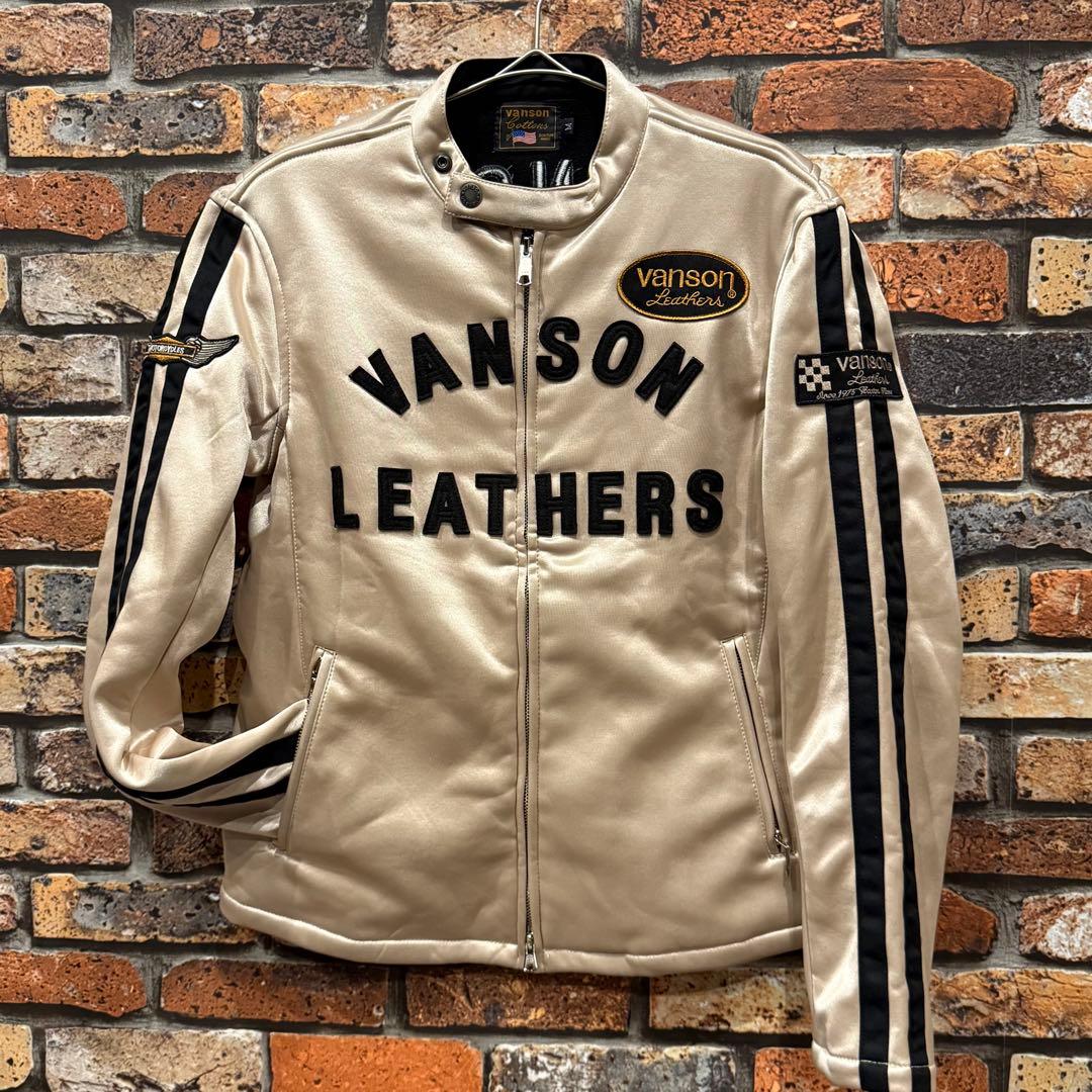 【VANSON】ライダース ジャケット ワンスター 40周年モデル ボンディング