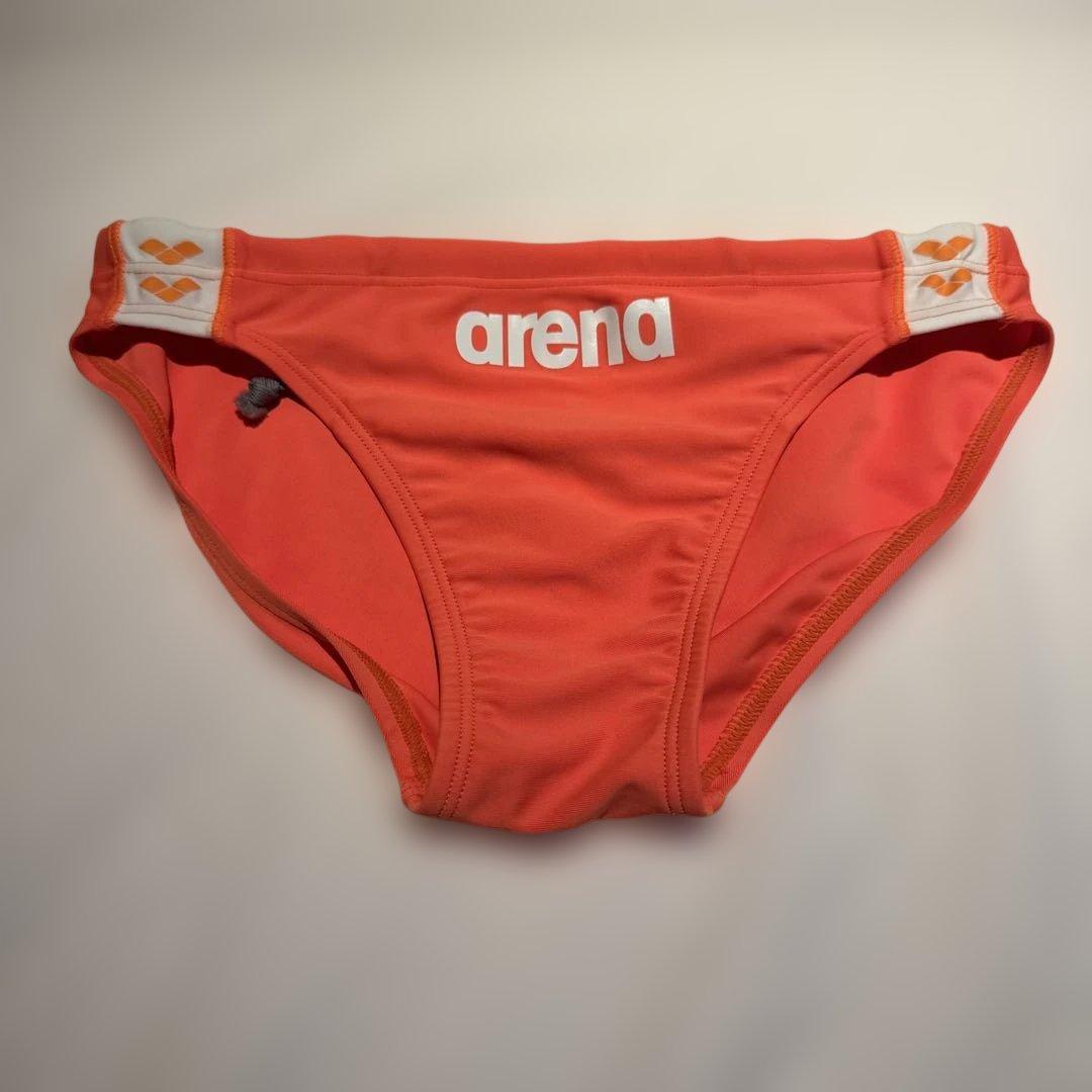 競パン arena オレンジ Lサイズ　競泳水着