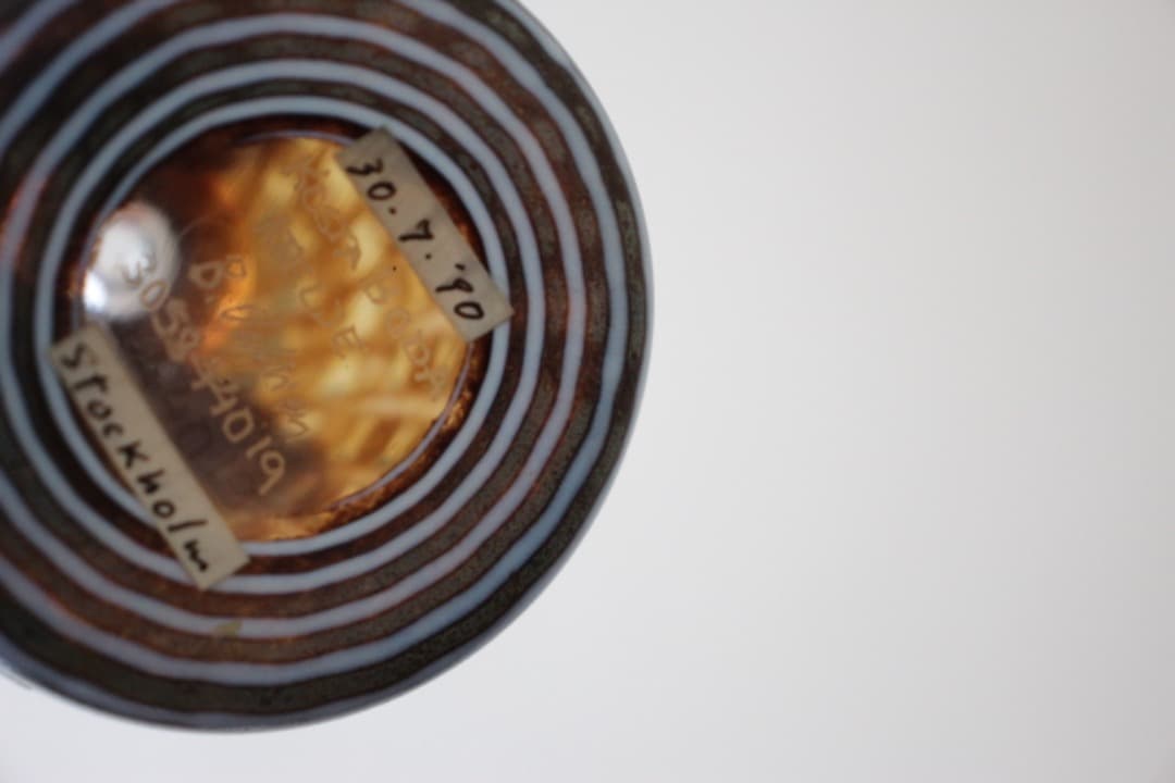 スウェーデン　コスタボダ　アーティストコレクション　バーティル・ヴァーリン　小瓶