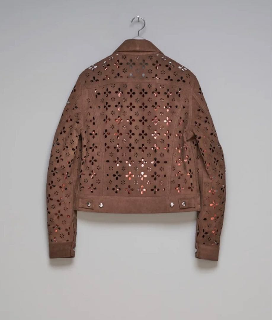 ジャケット・アウター MASU25FW LEATHER TRUCKER JACKET