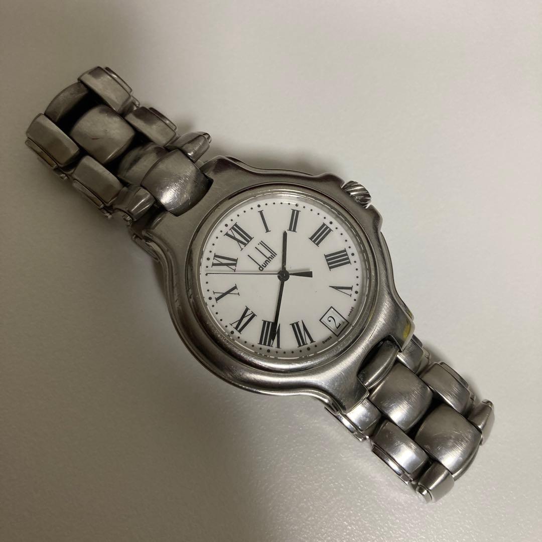 f*8様 良品　dunhill ダンヒル　ロンディニウム　クォーツ　ラージサイズ
