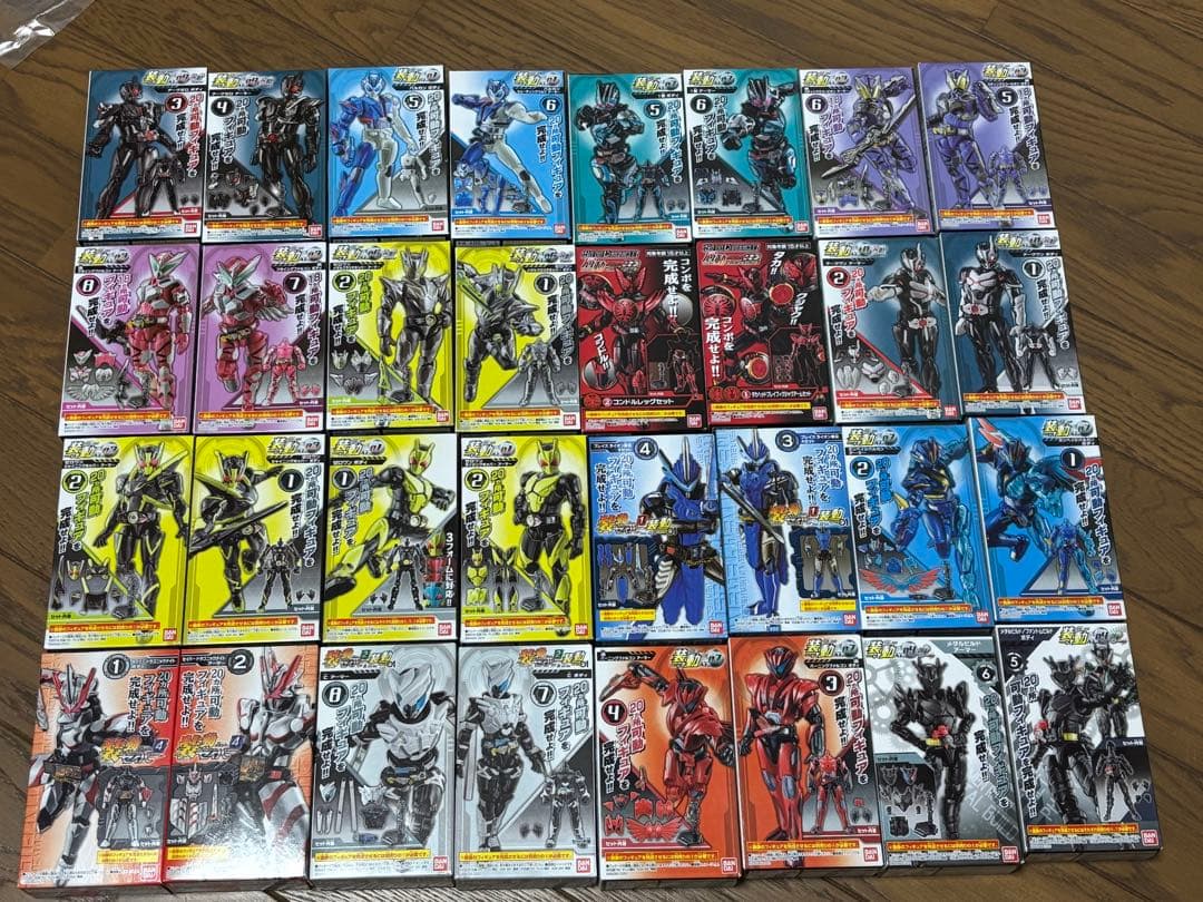 装動　SHODO まとめ売り　仮面ライダーゼロワンなど　計39体＋追加パーツ