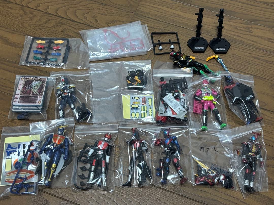 装動　SHODO まとめ売り　仮面ライダーゼロワンなど　計39体＋追加パーツ
