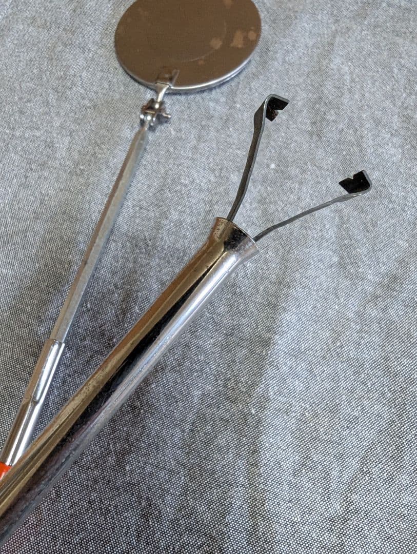 コントラバス用サウンドポスト（魂柱）設置・調整ツールセット