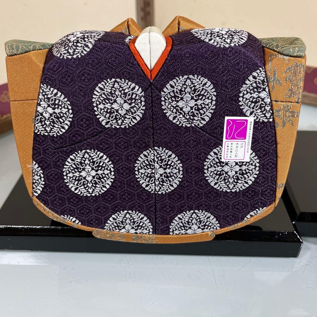 親王飾り　お雛様　木目込