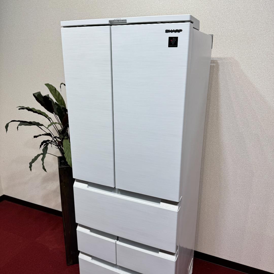 東京23区送料無料　極美品シャープ６ドア冷蔵庫457L 2023年製
