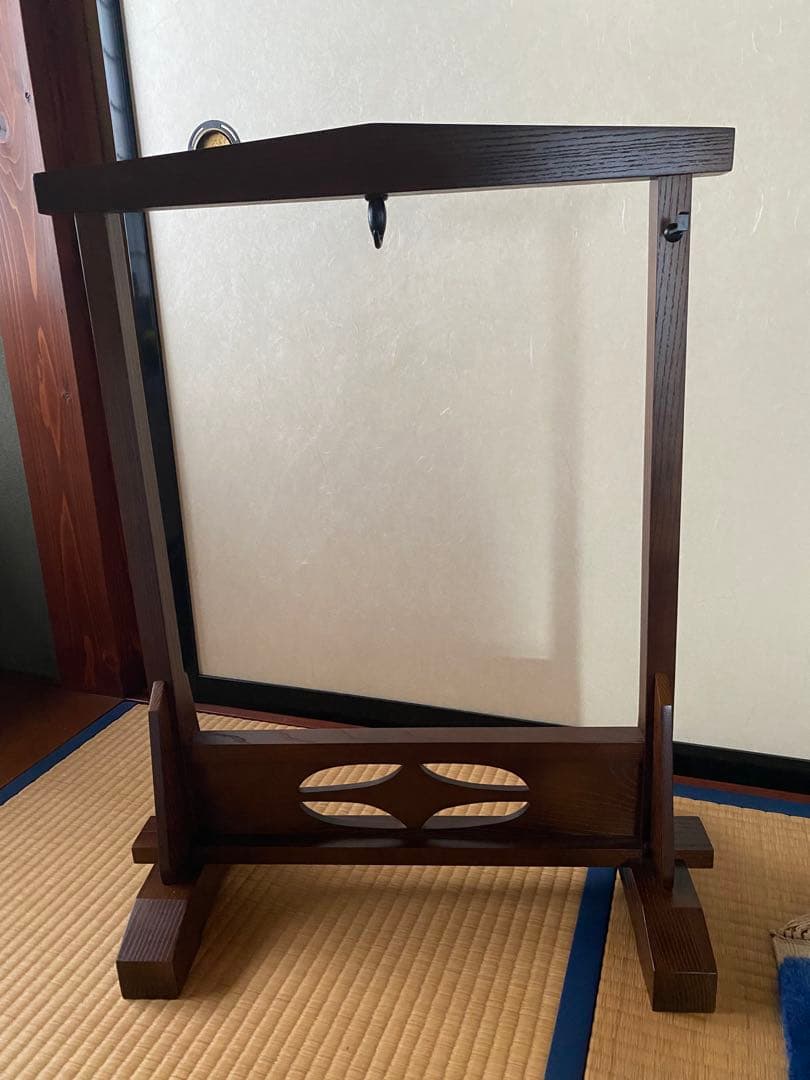 銅鑼枠　ドラワク　桑　釘付