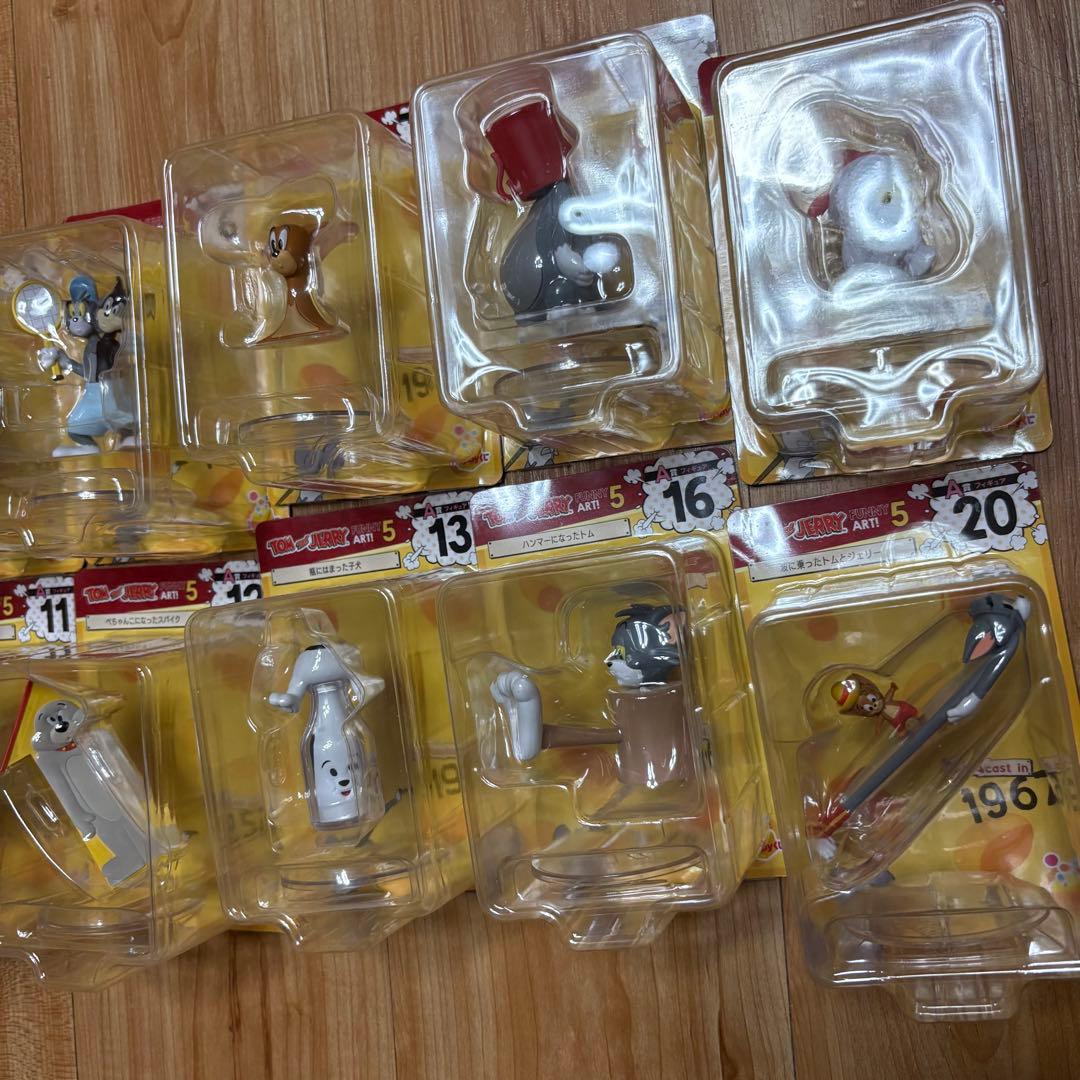 ハッピーくじ　トムとジェリーA賞フィギュア10個