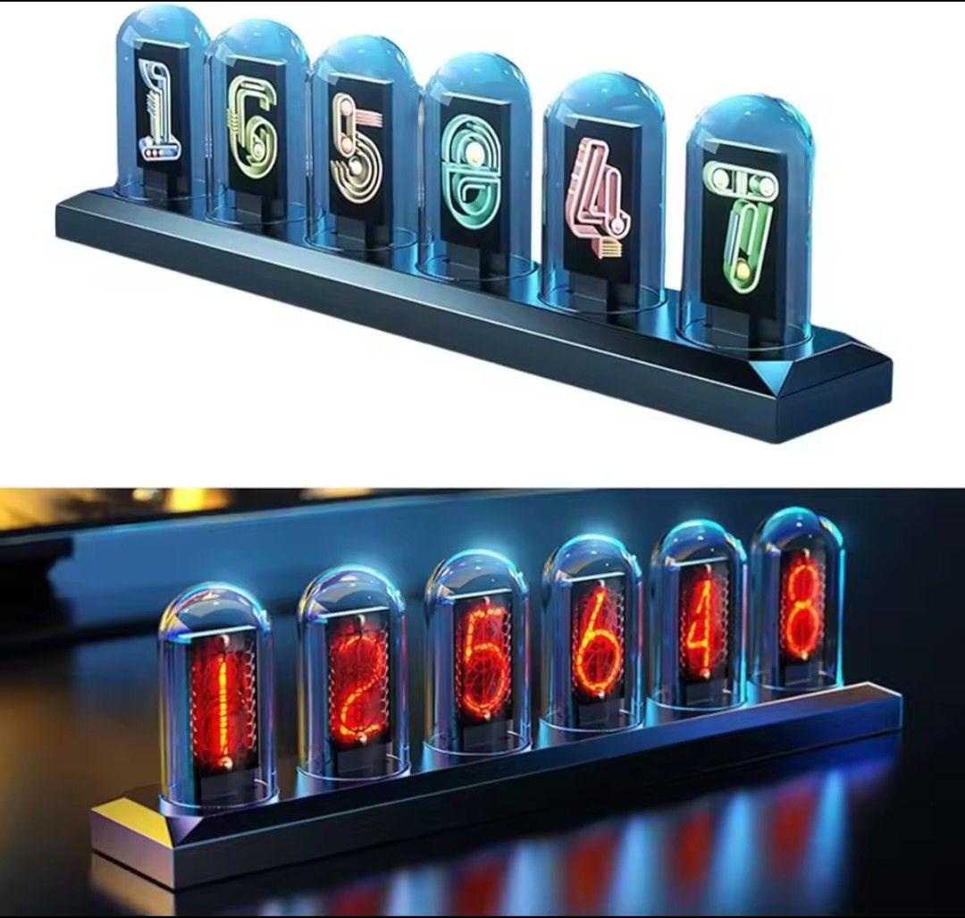 ニキシー管時計 IPSTUBE 虹光 / Gixie Clock/NEXTUBE