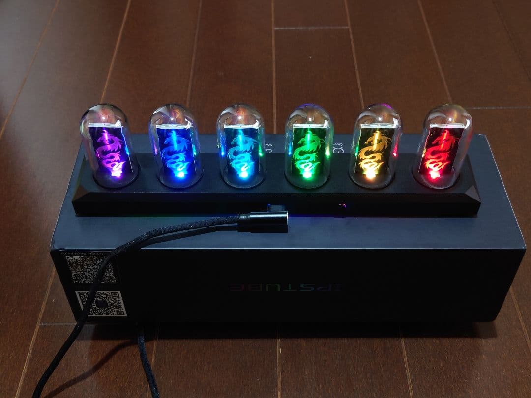 ニキシー管時計 IPSTUBE 虹光 / Gixie Clock/NEXTUBE