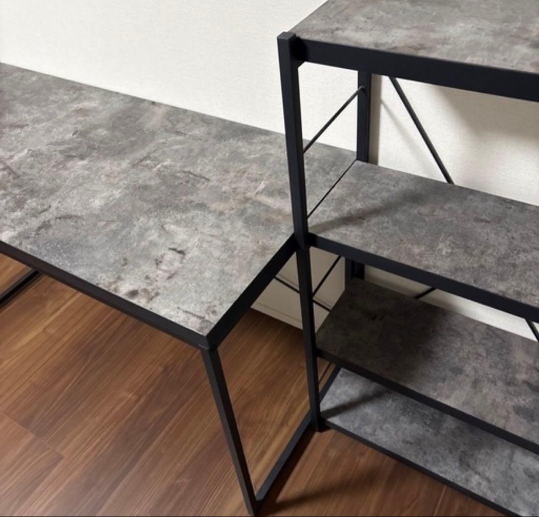 ニトリ　シンプルモダン デスク&シェルフ