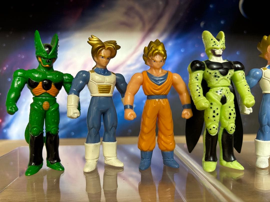 ☆1992年当時物 ドラゴンボールZ ソフビキット6種セット