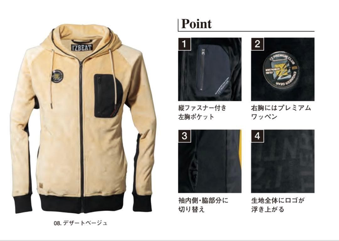 最後の１点　新品未使用　アイズフロンティア　9968　9963　ベロア　ベージュ