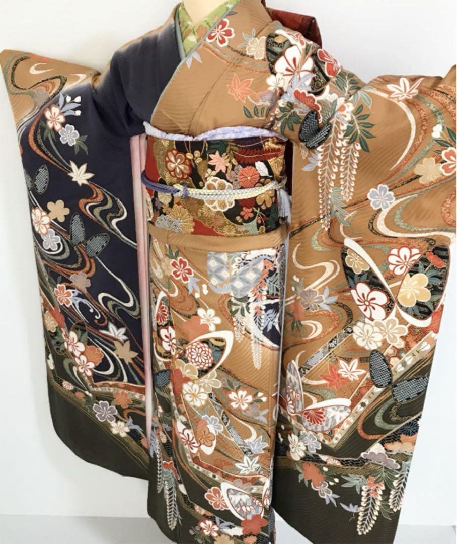 【卒業式・成人式】振袖 袴 セット 身丈166.5cm 裄66.8cm