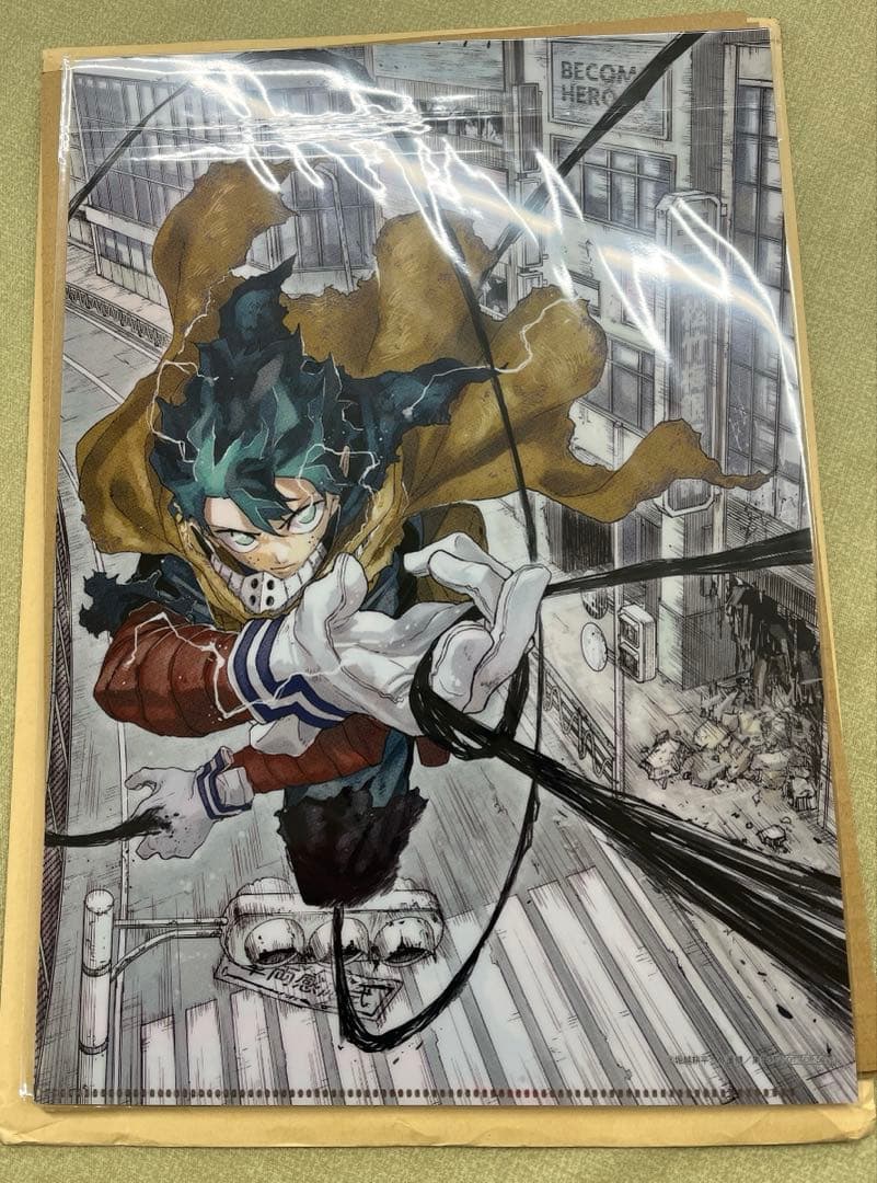 カグラバチ　ヒロアカ　当選品　クリアファイル　少年ジャンプ　外薗健　堀越耕平