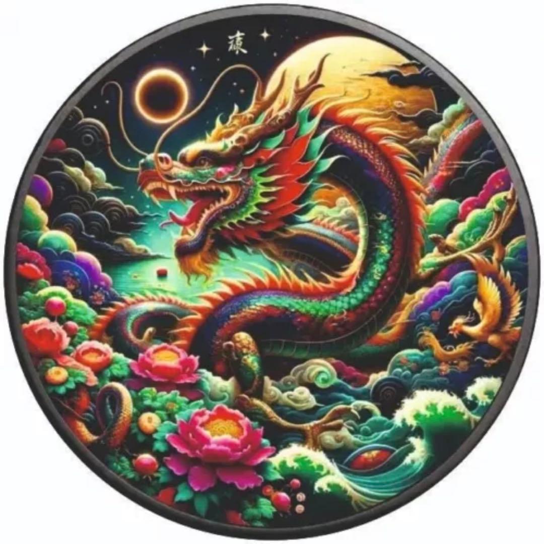 250枚限定 イーグル 銀貨 アンティーク仕上げ 奇跡のドラゴン 1オンス