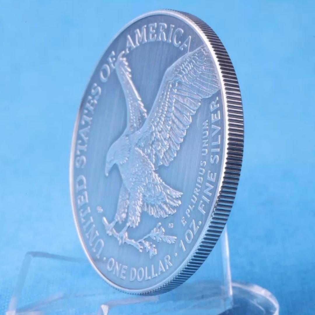 250枚限定 イーグル 銀貨 アンティーク仕上げ 奇跡のドラゴン 1オンス