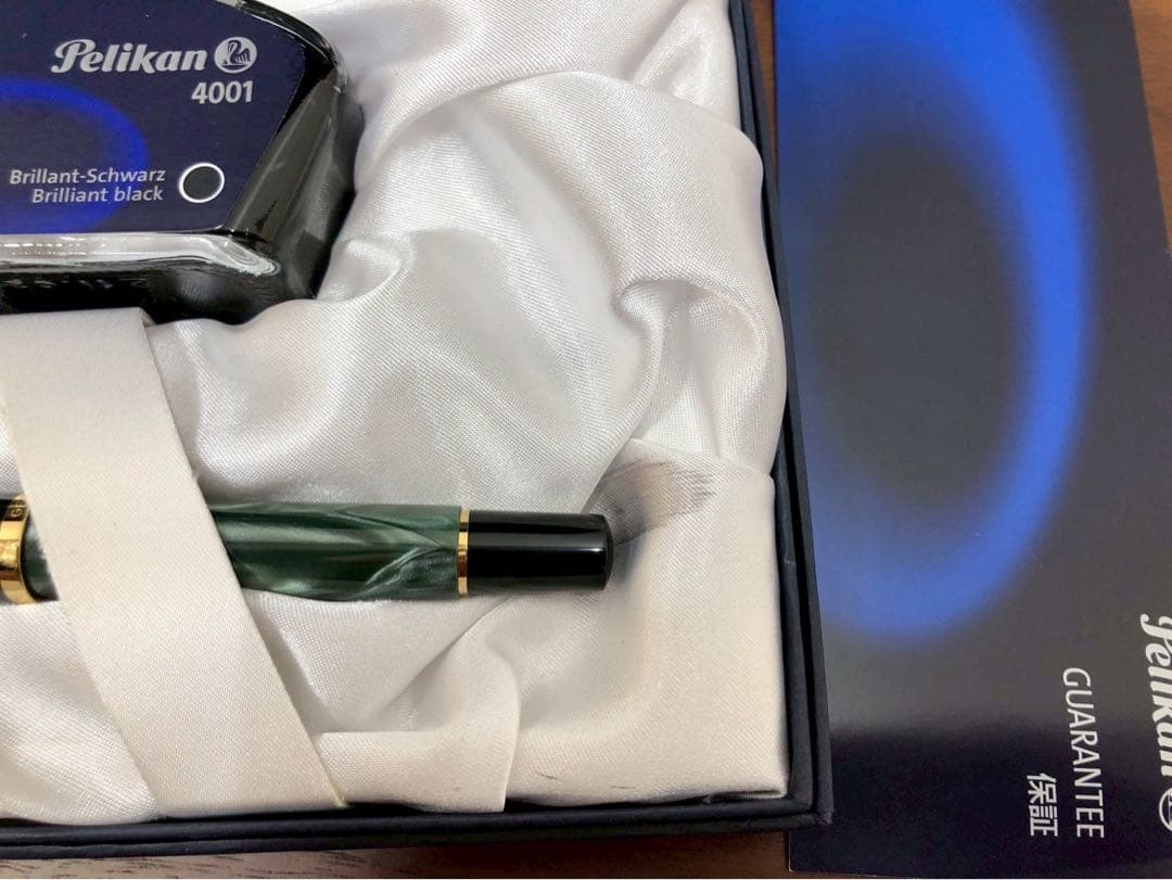 ＃ペリカン・万年筆　ヤナセ・ボールペン　2点セット