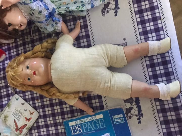 アンティークドール　ビンテージドール人形