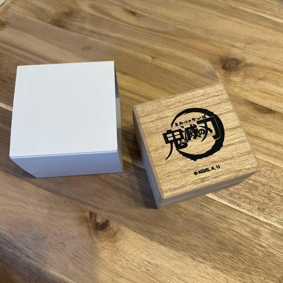 鬼滅の刃 シルバーリング 木製ボックス付き