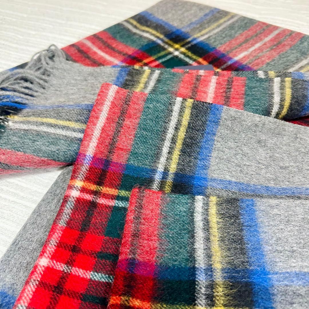 u*6様 ジョンストンズ カシミア 大判ストール マフラー グレースチュワート