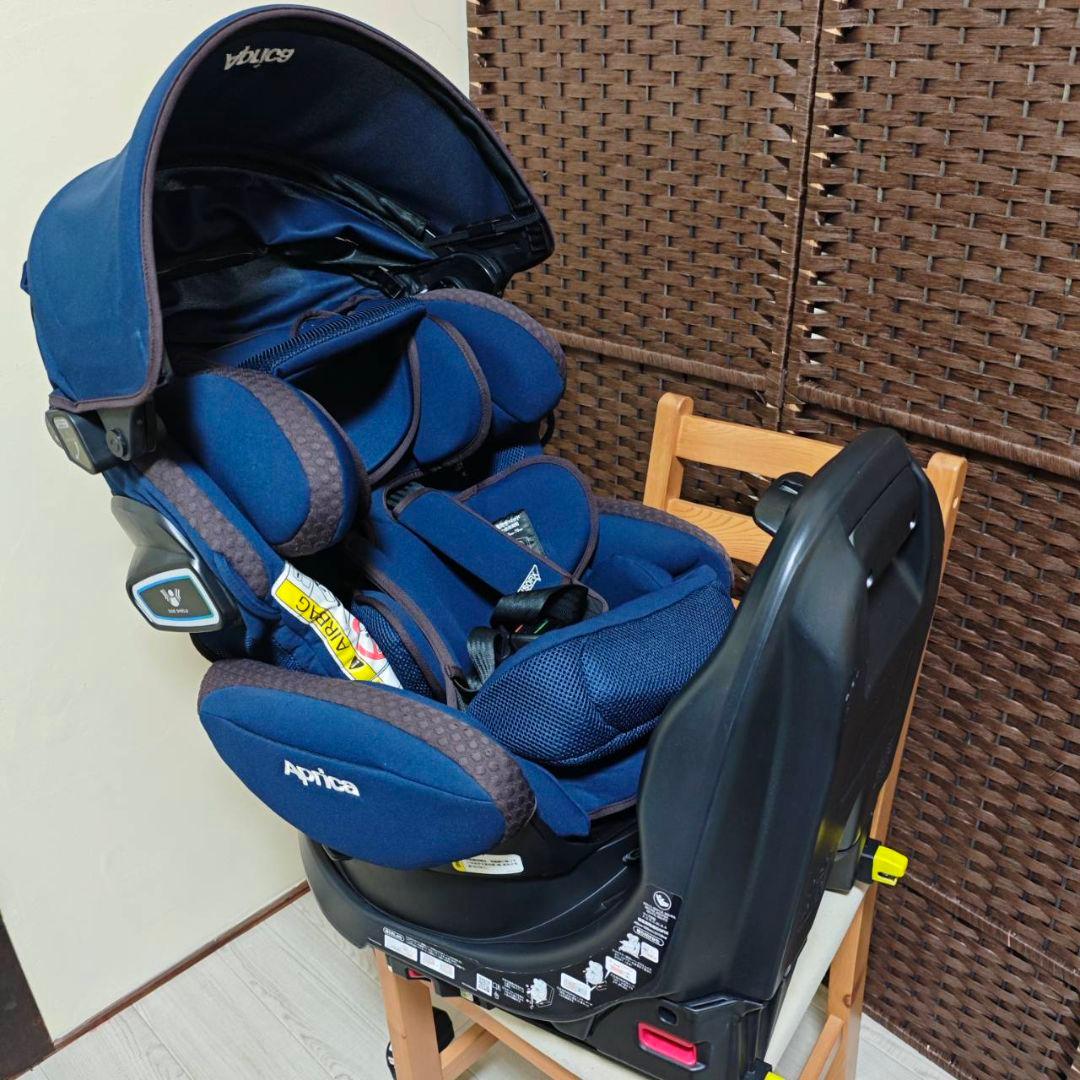 【極美品】アップリカ フラディアグロウ ISOFIX360°セーフティー
