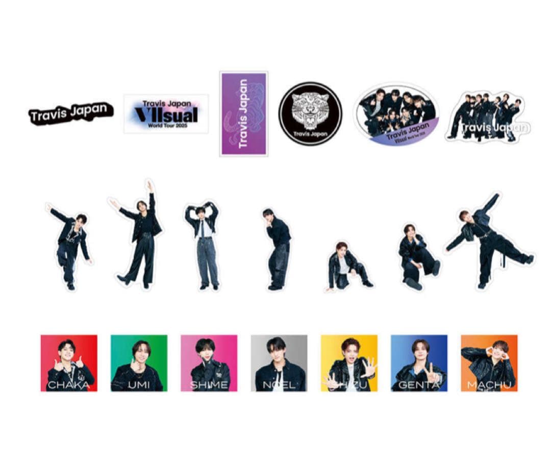 Travis Japan スマホストラップ＋ステッカー