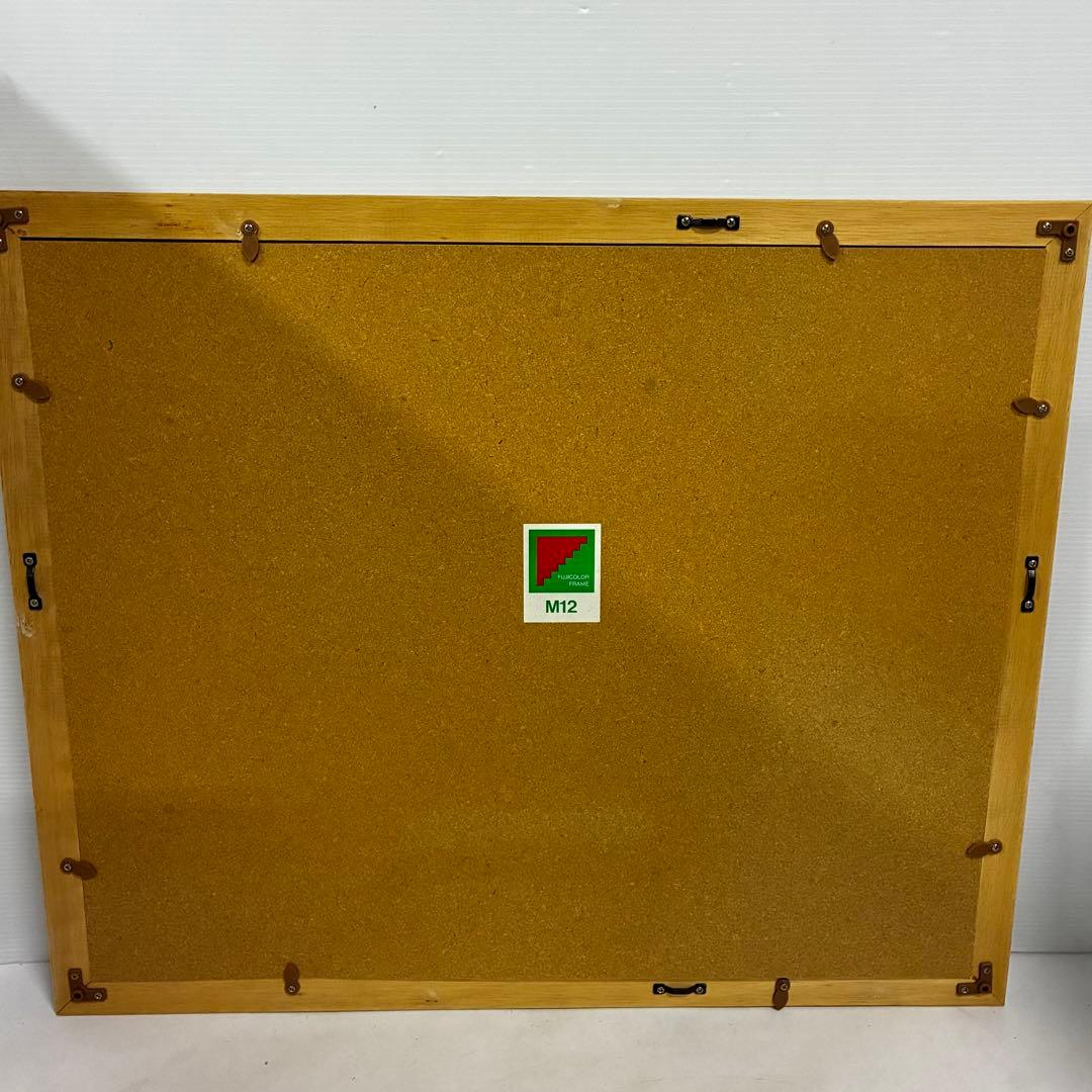 モ*ん様 【希少品】Blue Impulse アート サイン入り額縁 53×44